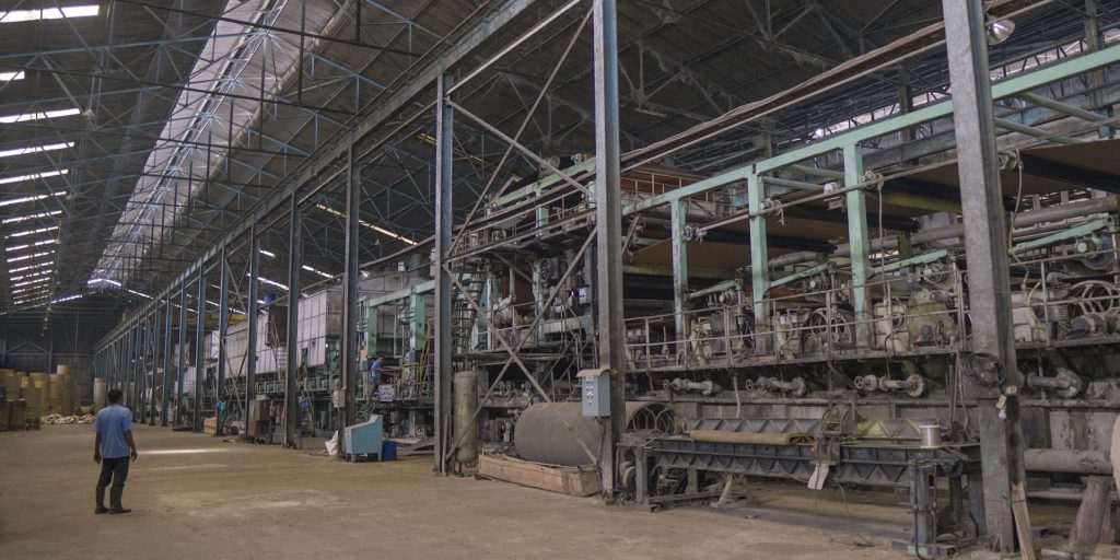 Pabrik Kertas di Lampung Utara